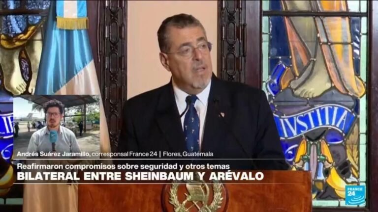 Informe desde Flores: termina primera parte de encuentro bilateral Arévalo-Sheinbaum