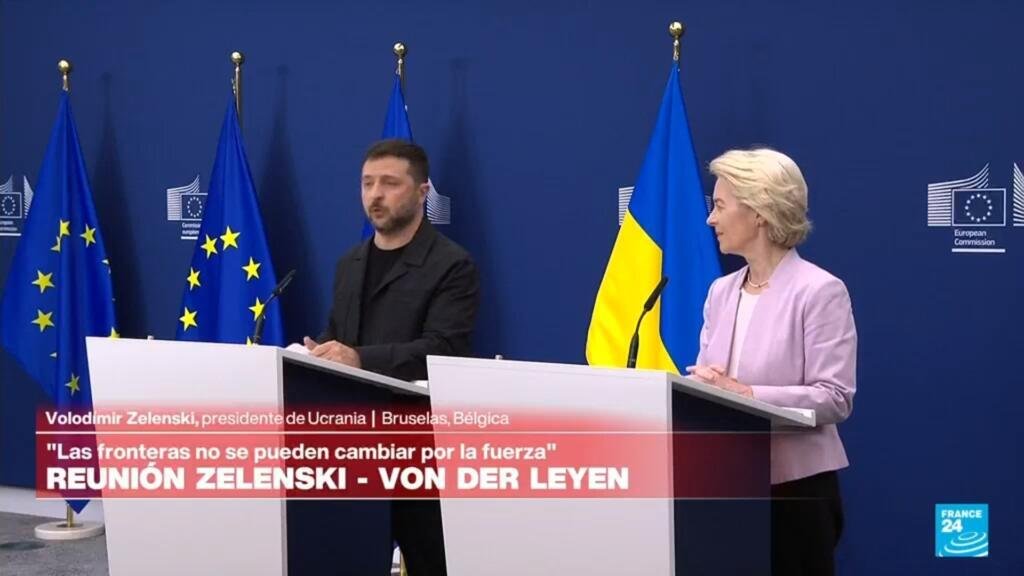 Ursula von der Leyen: "Seguimos apoyando adhesión de Ucrania a la OTAN"