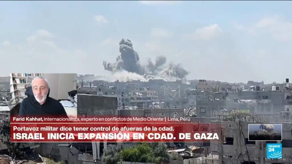 Farid Kahhat: "Capturar Ciudad de Gaza es algo que Israel desea haber hecho en 2024"