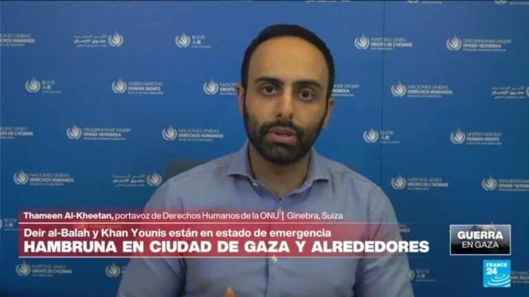 Portavoz de la ONU pide revisión de provisión de armas a Israel tras declaración de hambruna en Gaza
