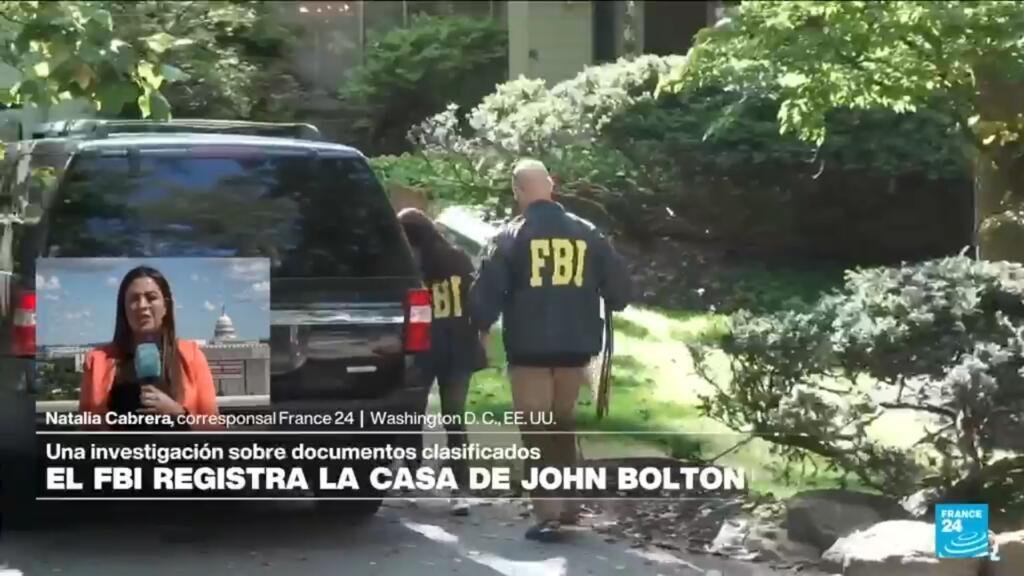 FBI registra casa de John Bolton por investigación sobre documentos clasificados