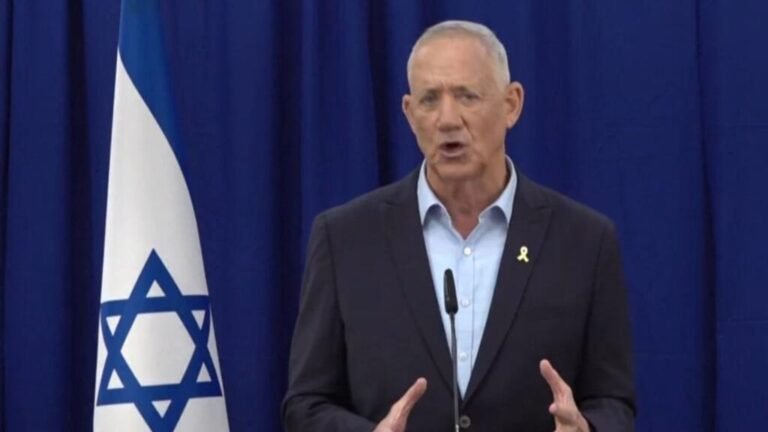 Israel: Benny Gantz propone a Netanyahu un gobierno de coalición para liberar a rehenes