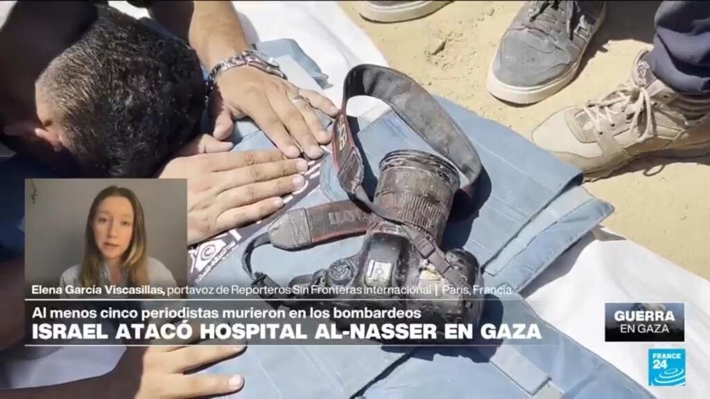 Elena García Viscasillas: “El Gobierno israelí condiciona cómo se cubre la guerra”