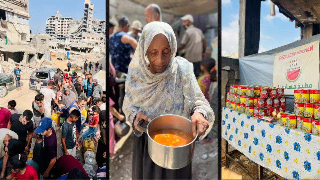 Cómo se sobrevive a la hambruna en Gaza: "No es solo una crisis humanitaria, es una tragedia cotidiana"