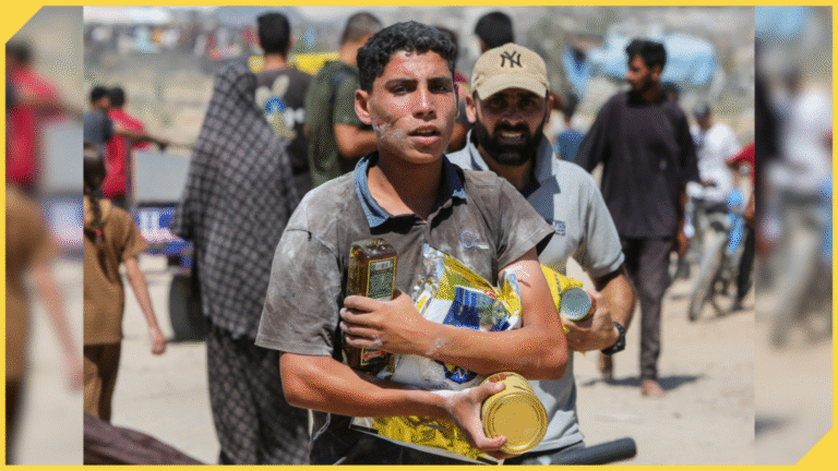 Desinformación sobre la ayuda alimentaria en Gaza: videos y contenidos falsos aumentan la confusión