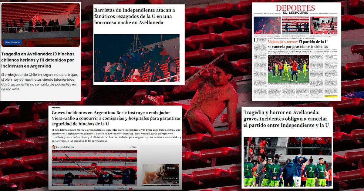 "Masacre, tragedia, barbarie y terror": los contundentes titulares de los medios chilenos por los incidentes en Avellaneda y el pedido del presidente Boric