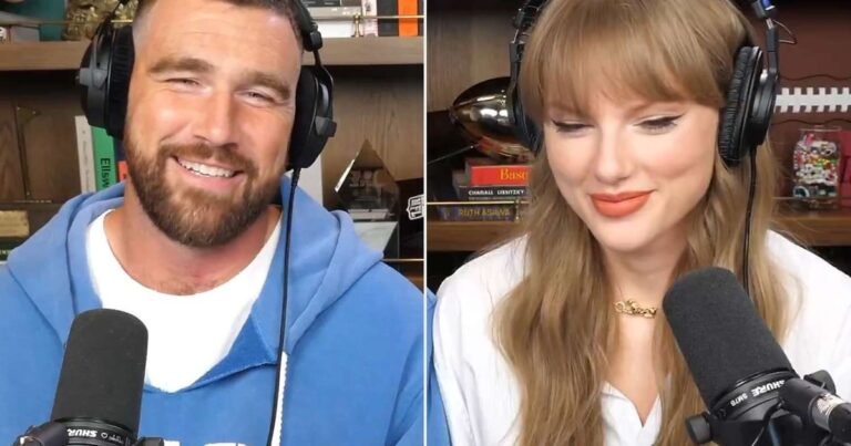 Taylor Swift debuta en el podcast de Travis Kelce y podría dar pistas de su nuevo disco