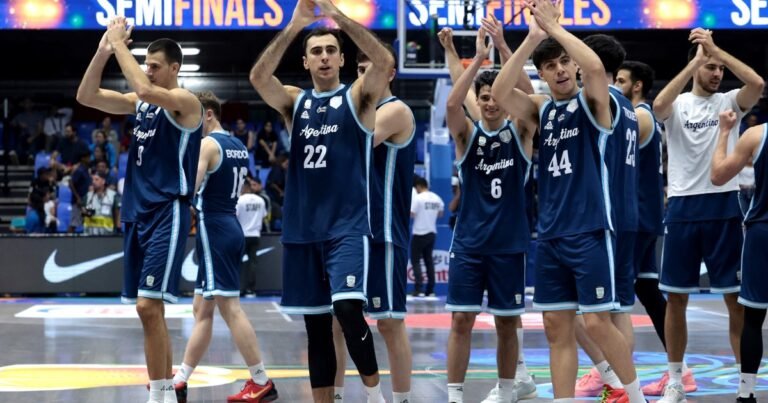 A qué hora es y dónde ver EN VIVO Argentina vs Brasil, por la final de la AmeriCup de básquetbol