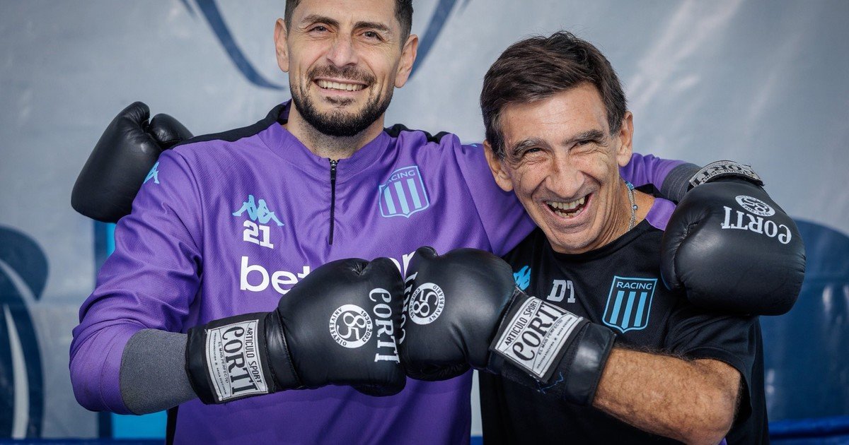 Racing reveló "la única verdadera pelea" entre Costas y Arias con una foto icónica tras los rumores por el cruce en la Copa Libertadores