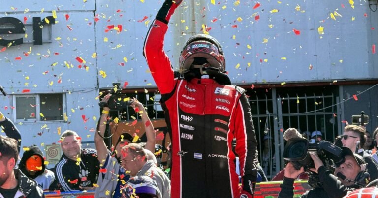 Agustín Canapino se la jugó en el relanzamiento, ganó el TC en Buenos Aires y empieza como líder la Copa de Oro