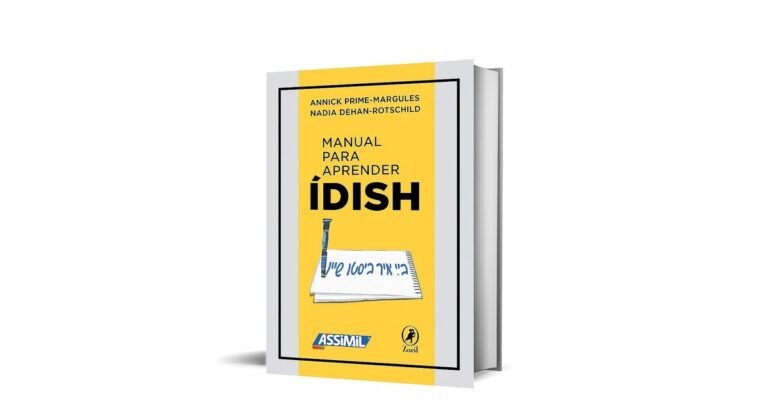 Ídish: de lengua en peligro a auge cultural en la Argentina, con cursos y un manual atractivo