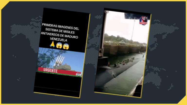 Video de misiles venezolanos apuntando a Estados Unidos está fuera de contexto