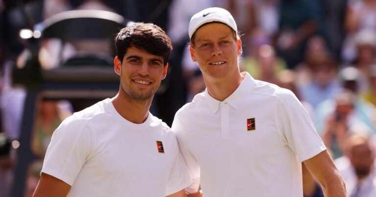 Jannik Sinner vs Carlos Alcaraz, por la final del Masters 1000 de Cincinnati: a qué hora es y cómo ver EN VIVO