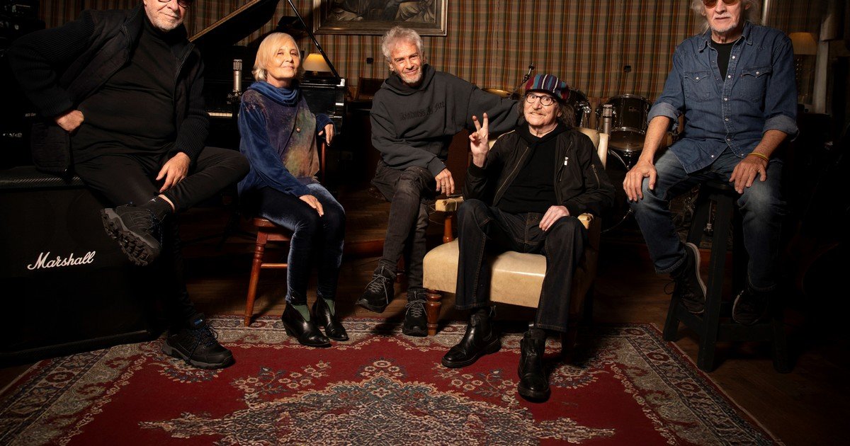 Histórica reunión de Porsuigieco, a 50 años del disco de Charly García, Nito Mestre, León Gieco, Raúl Porchetto y María Rosa Yorio