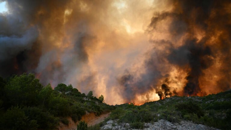 Incendio en Francia sigue activo tras arrasar 17.000 hectáreas y dejar una víctima mortal