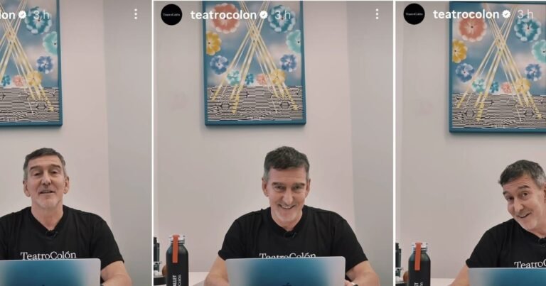 Julio Bocca busca un millón de seguidores en redes para traer a una megaestrella de la danza al país