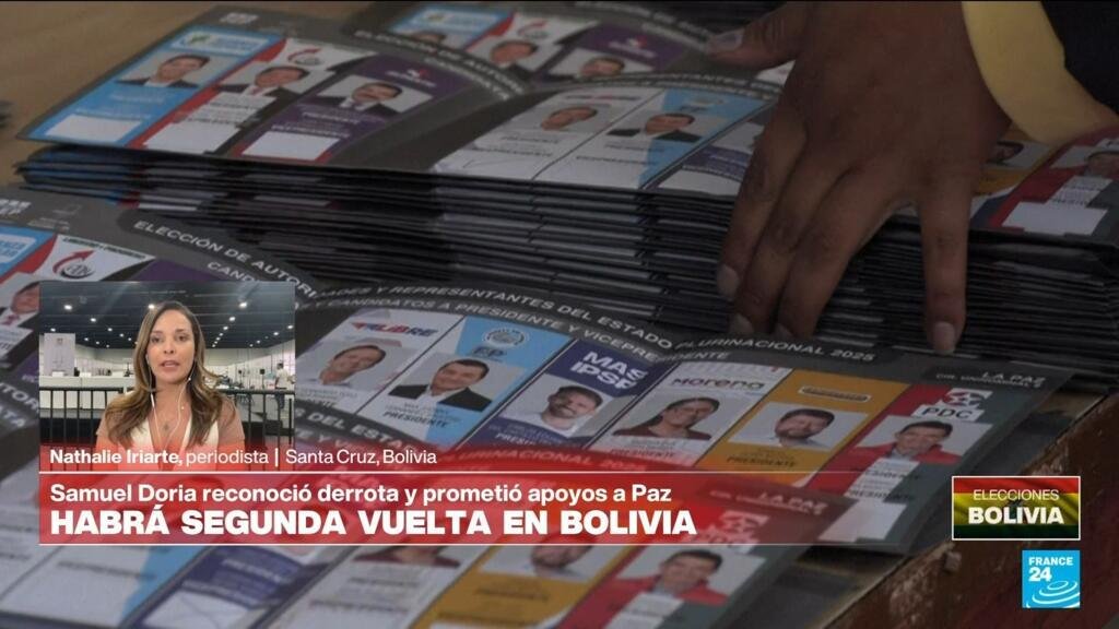 Samuel Doria Medina da su apoyo a Rodrigo Paz para la segunda vuelta