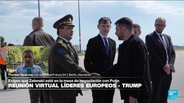 Informe desde Berlín: Zelenski y líderes europeos exigen que Ucrania esté en diálogos con Rusia