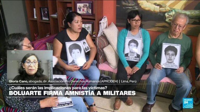 Perú: ley de amnistía despierta temores de impunidad y críticas internacionales