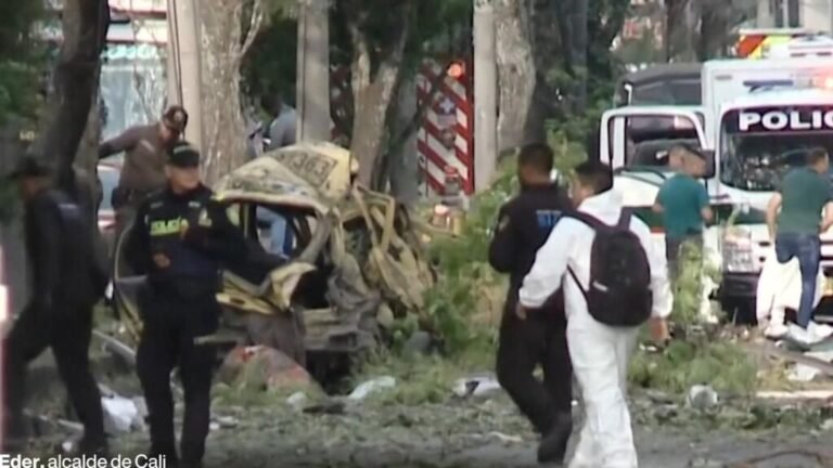 Alejandro Eder, alcalde de Cali, habló en France 24 sobre el atentado en la ciudad colombiana