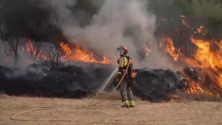 Emergencia en España por incendios forestales en el noroeste del país