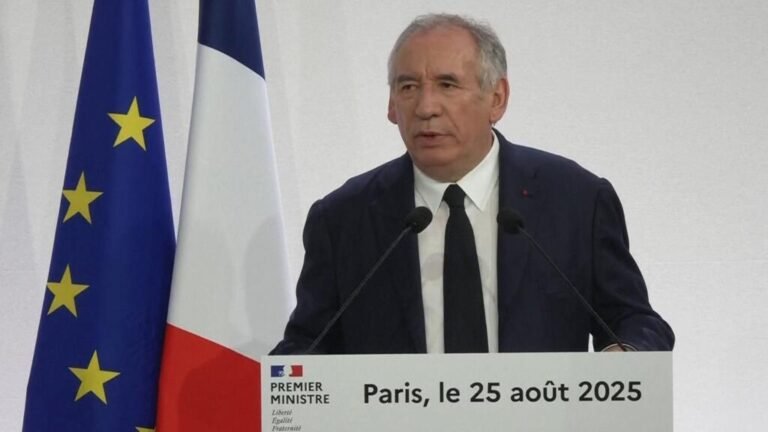 François Bayrou se juega su Gobierno para obtener respaldo a recortes presupuestarios
