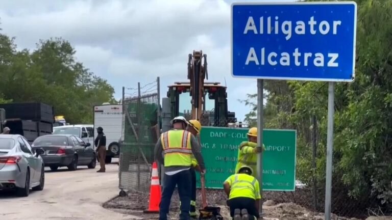 Juez de EE. UU. ordena el desmantelamiento de 'Alligator Alcatraz' de Trump