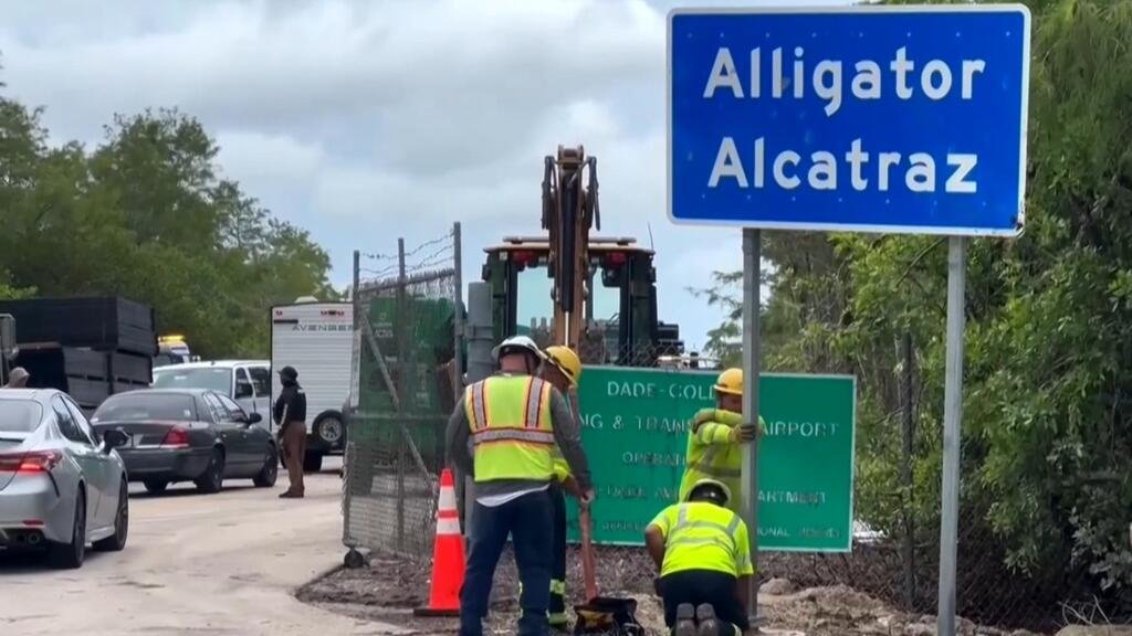 Juez de EE. UU. ordena el desmantelamiento de 'Alligator Alcatraz' de Trump