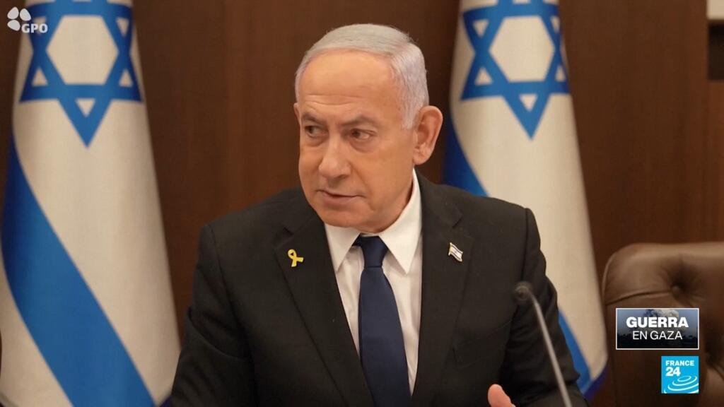 Netanyahu reitera intención de continuar su ofensiva y tomar control de Ciudad de Gaza