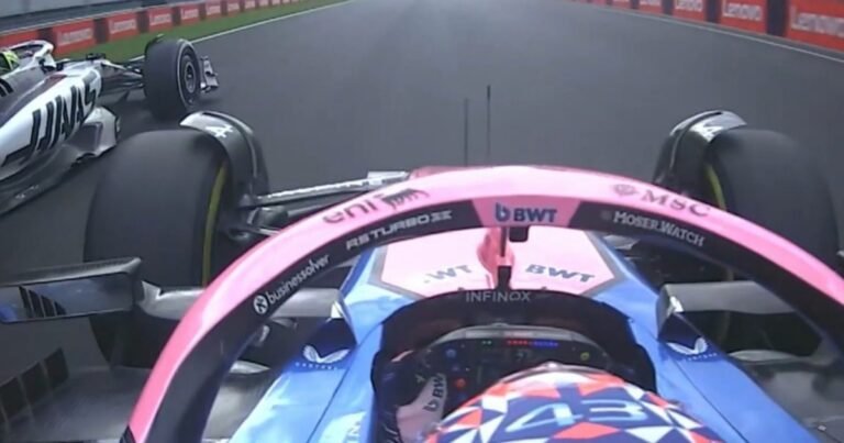 "Un idiota": Colapinto se enfureció con un viejo rival en la segunda práctica del GP de Hungría de Fórmula 1