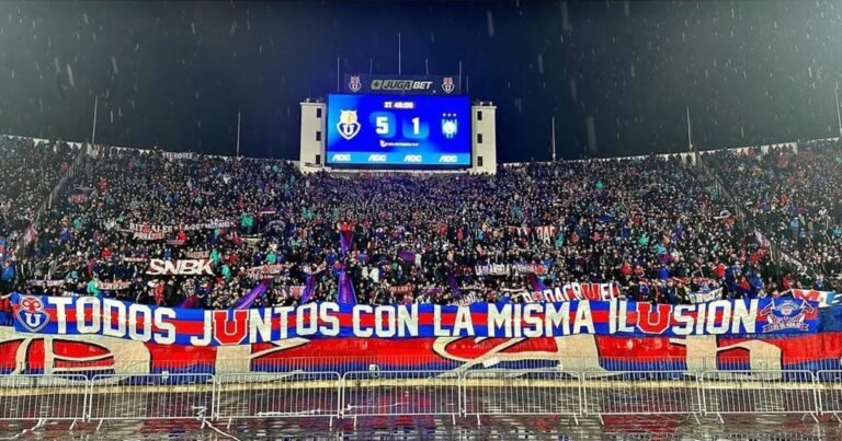 "Los de Abajo", la historia de la barra brava de la Universidad de Chile que funciona como "un club" aparte y les ofrece un abogado a sus "afiliados"