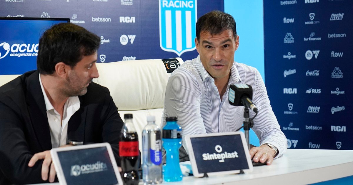 La particular mirada de Sebastián Saja, el mánager de Racing: "El plantel mejoró con la salida de Salas"
