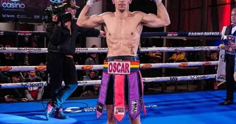 Oscar Bonifacino, el boxeador gay que dejó atrás un mundo problemático y se animó a ser feliz: "La gente que me rodea me aceptó y me sentí libre"