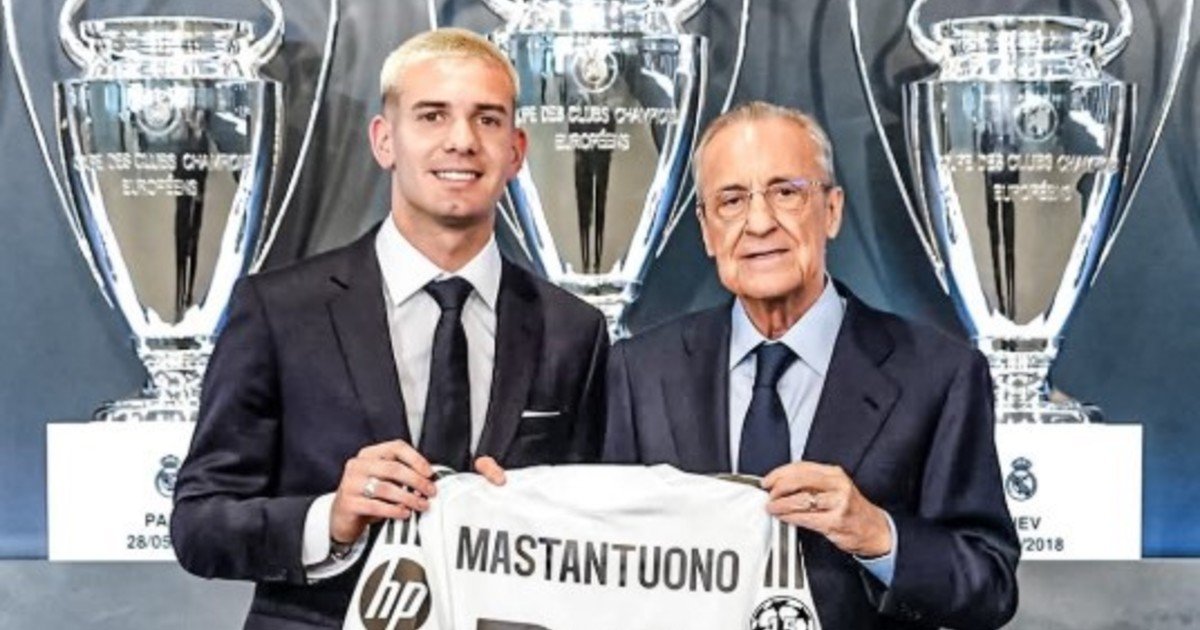 Histórica presentación de Franco Mastantuono en el Real Madrid: "Hoy se cumple un sueño"