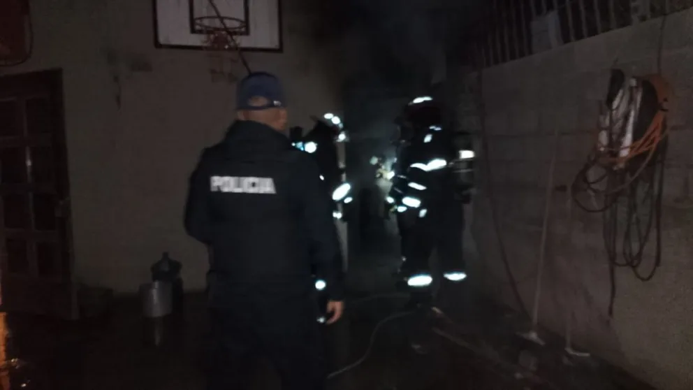Incendio en una vivienda: no hubo heridos