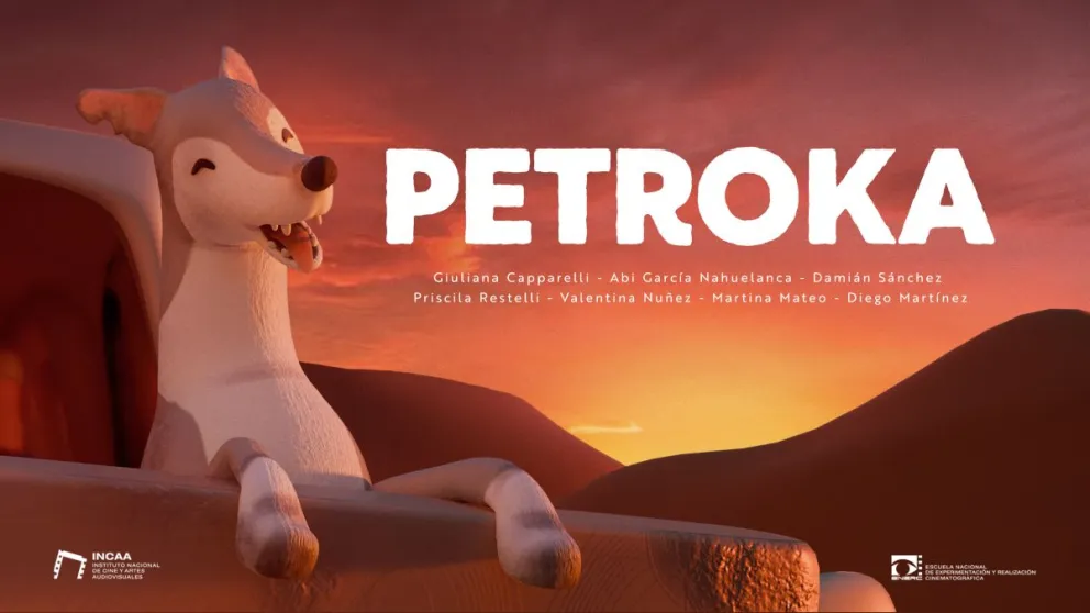 Un perro, una ciudad y una historia real: así nació "Petroka", un corto animado de Comodoro