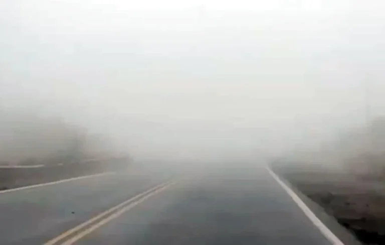Baja Visibilidad en Ruta 40 entre El Hoyo y El Bolsón