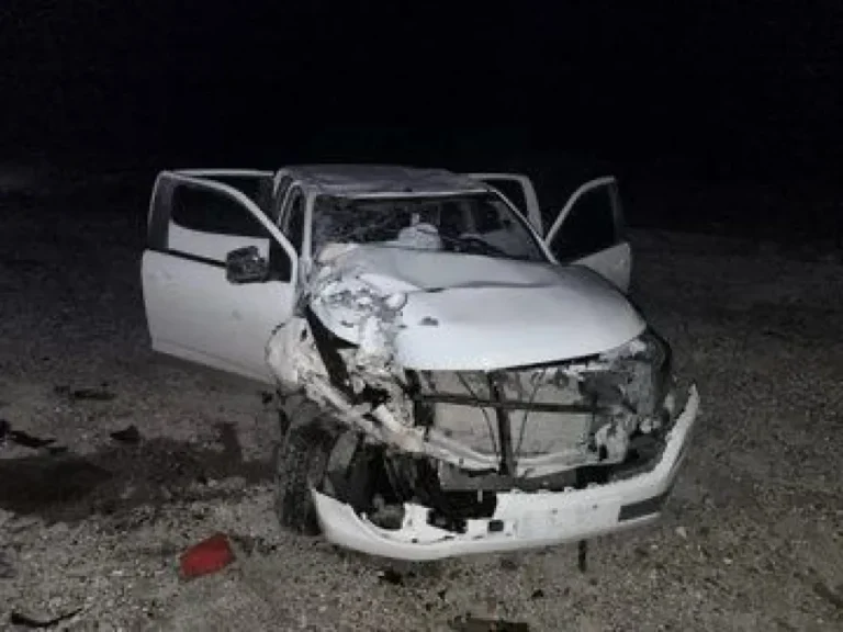 Choque en Ruta Nacional 3 termina sin heridos