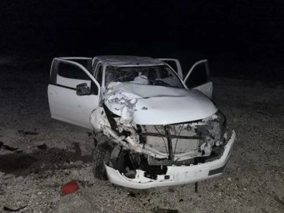 Choque en Ruta Nacional 3 termina sin heridos