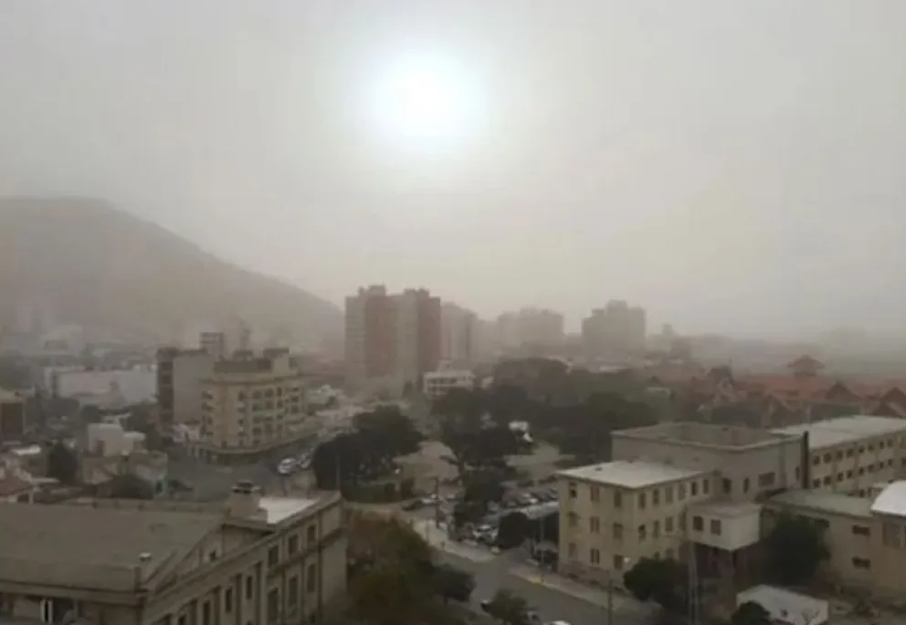 Alerta amarilla por viento en Comodoro