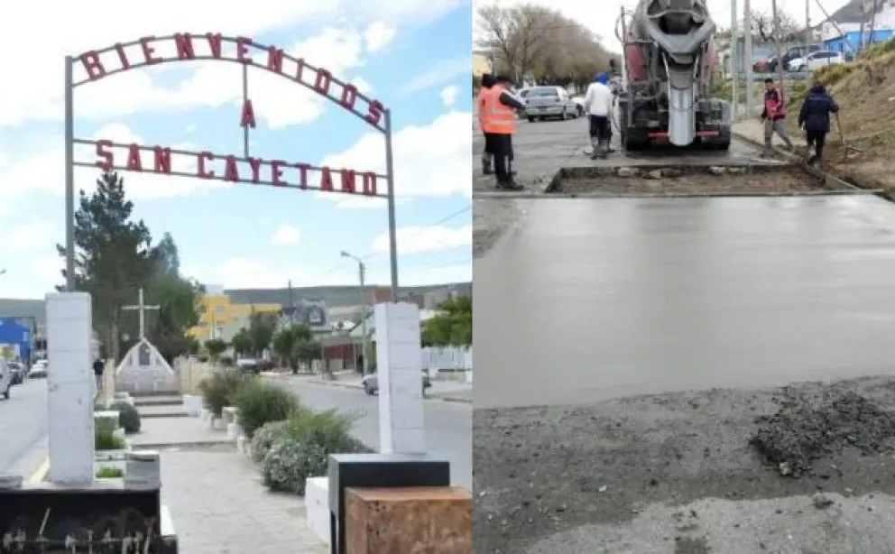 Avanza el desarrollo urbano en Comodoro: San Cayetano tendrá nuevas calles pavimentadas