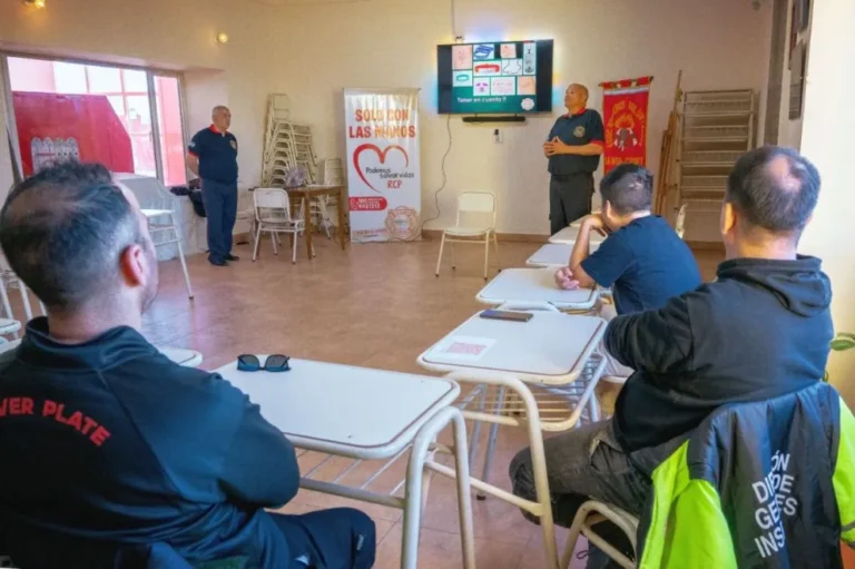Personal municipal de Rawson se capacitó en primeros auxilios