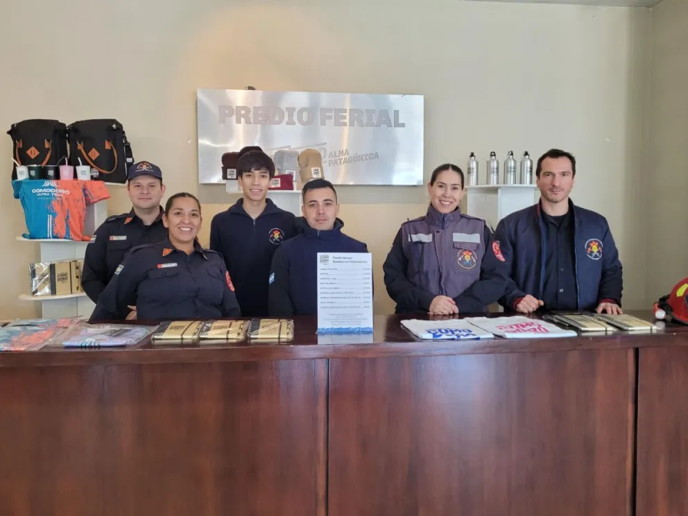 Lo recaudado con la venta de productos “Comodoro Alma Patagónica” será destinado a Bomberos Voluntarios