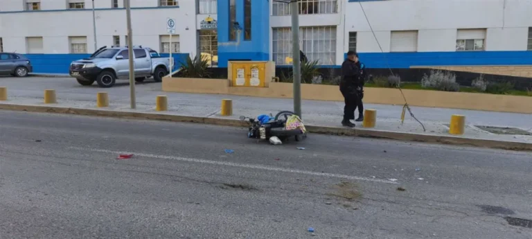 Motociclista herido en accidente en Km3