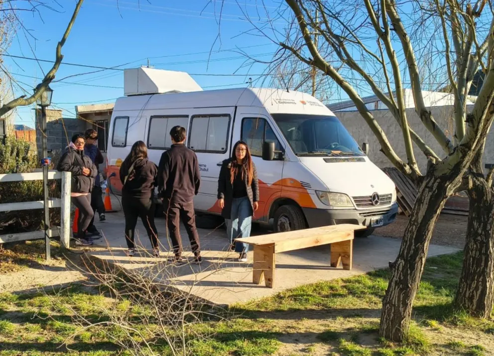 El Registro Civil Móvil lleva sus servicios por distintas localidades del interior chubutense