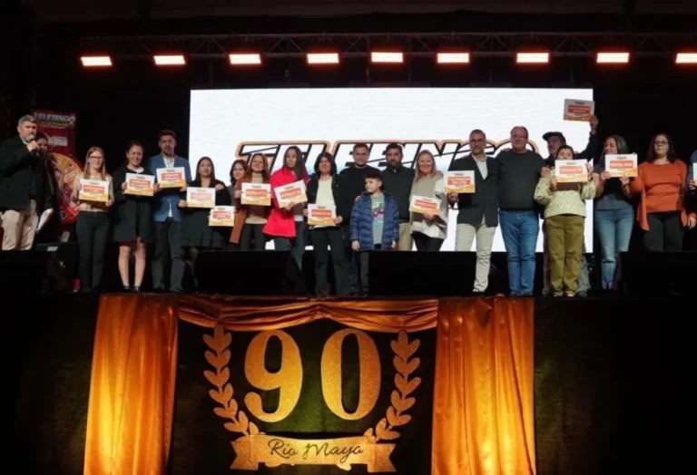 El Telebingo acompañó los 90 años de Río Mayo con premios y aportes solidarios