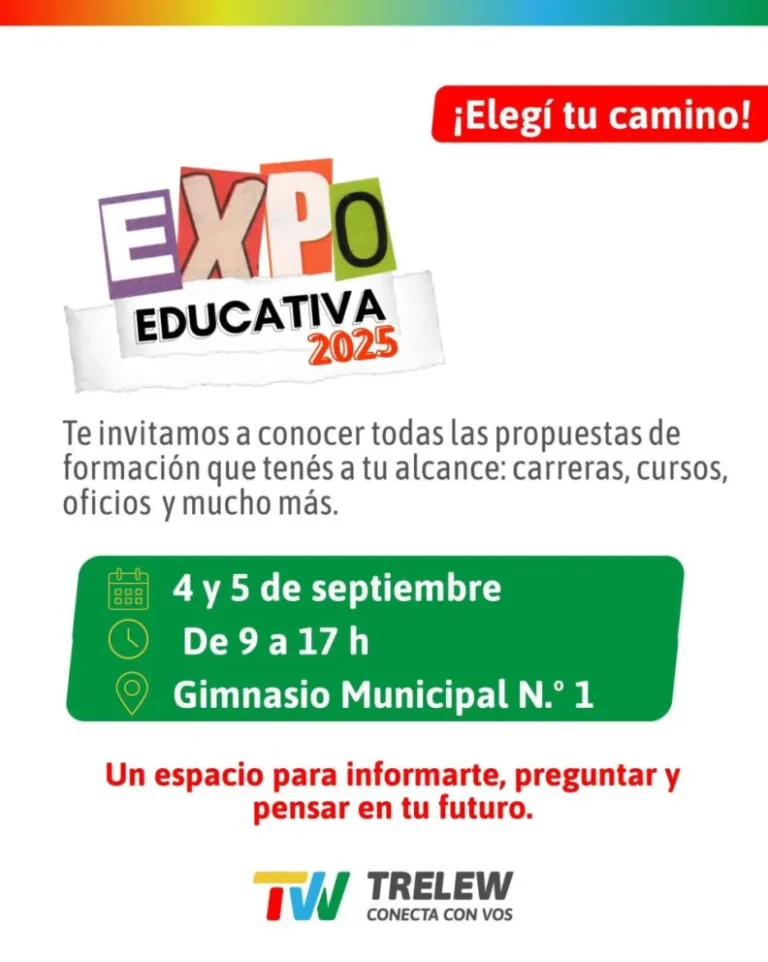 Expo Educativa 2025: dos días para conocer las oportunidades de formación