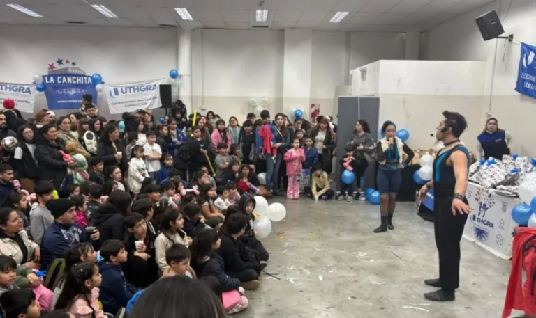 Más de 200 niños disfrutaron su día en el festejo que organizaron los Gastronómicos