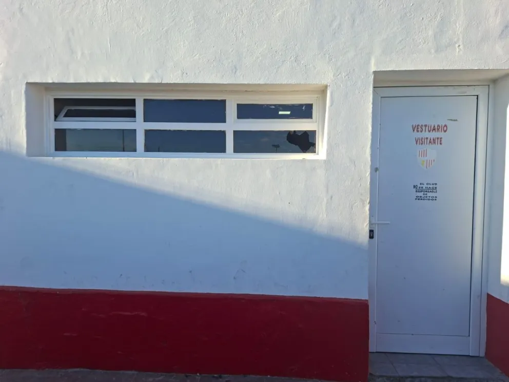 Dos detenidos por incidentes y daños en instalaciones del club Deportivo Roca