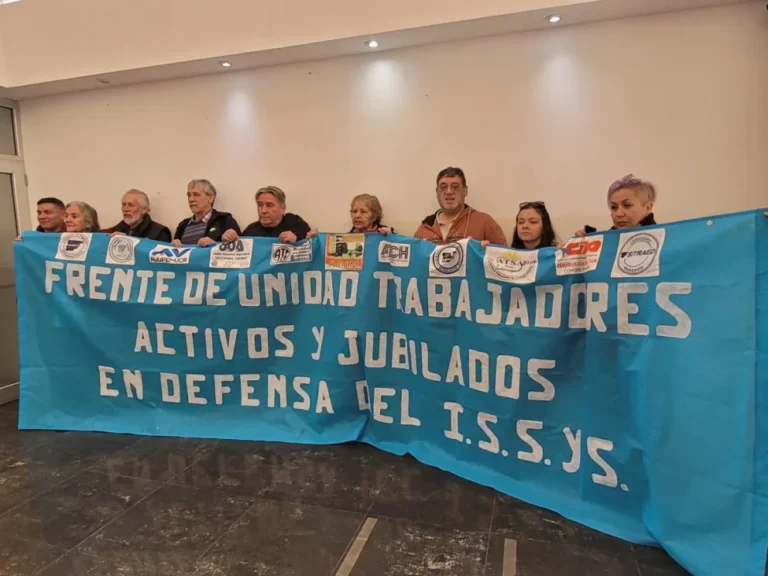 El Frente de Unidad en Defensa del ISSyS movilizará el jueves
